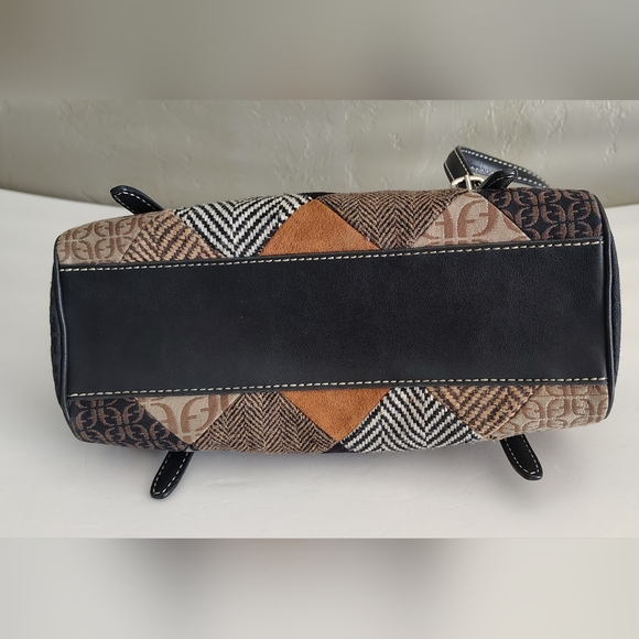 Vintage Fossil Patchwork Shoulder Bag - Picture 3 of 12